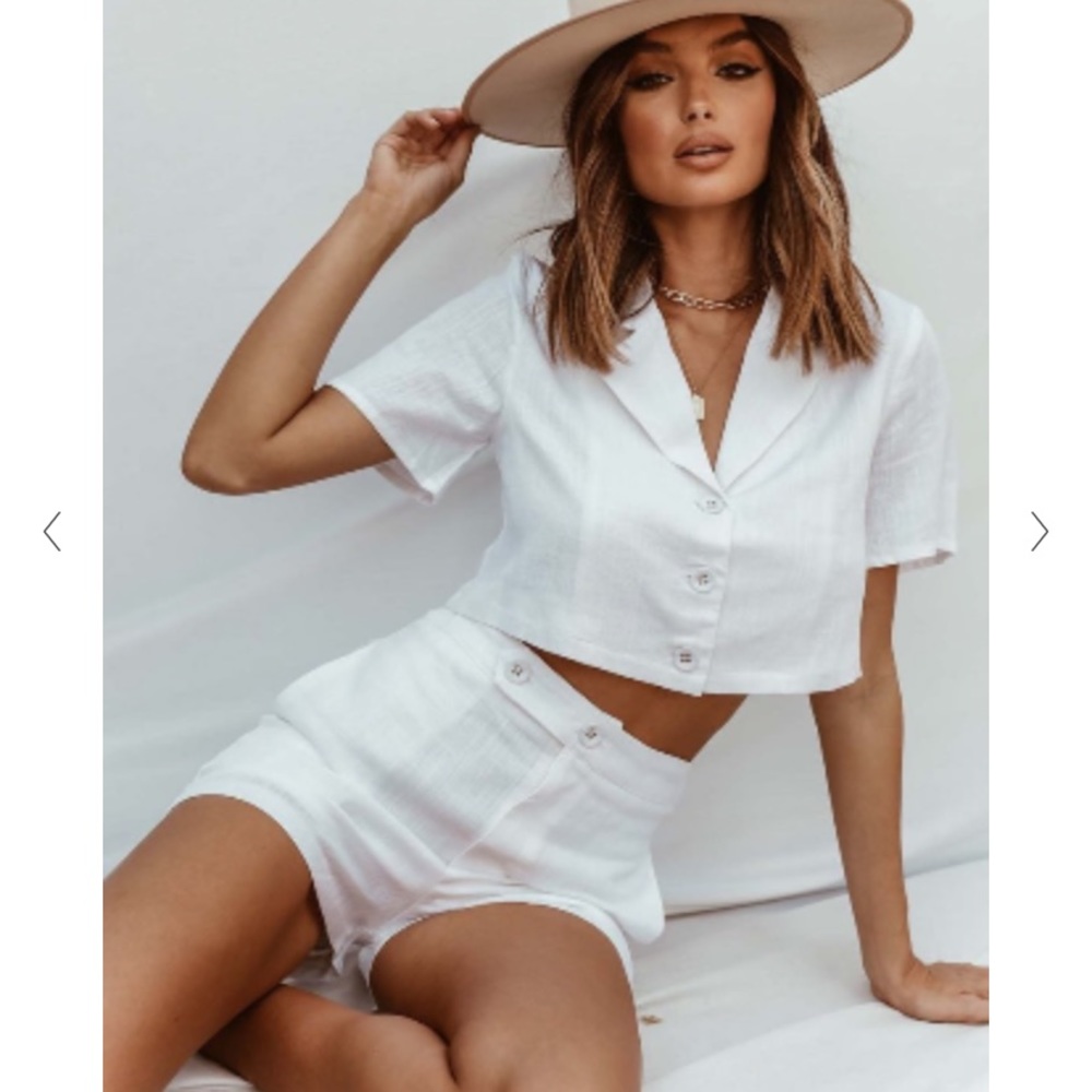 Princess Polly white Addison Set